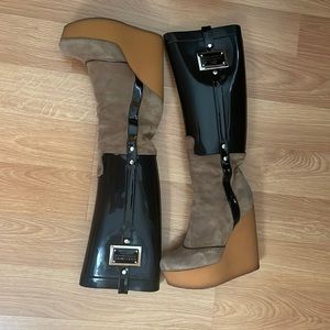 Dolce & Gabbana platform boots